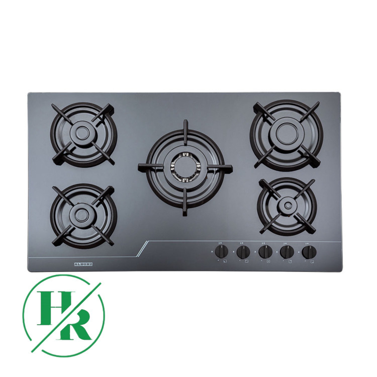 اجاق گاز شیشه ای ایرانی مدل G-5061 i برند استیل البرز
