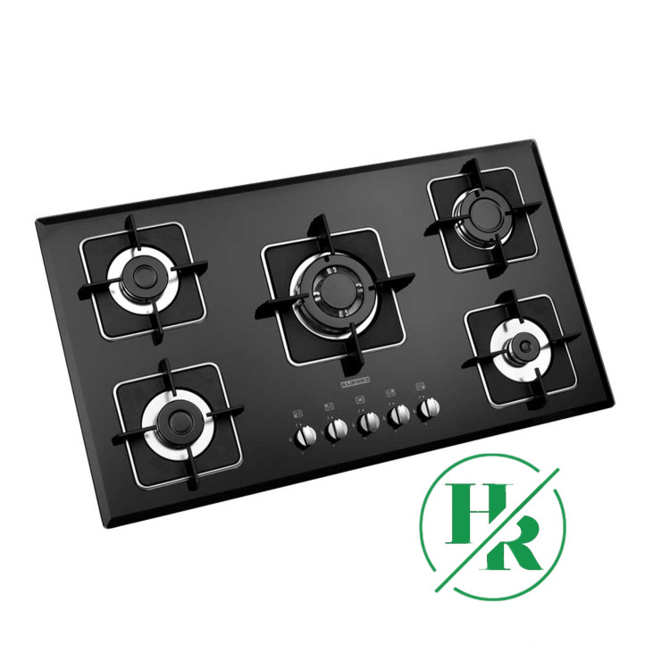 اجاق گاز شیشه ای ایرانی مدل G-5060 i برند استیل البرز