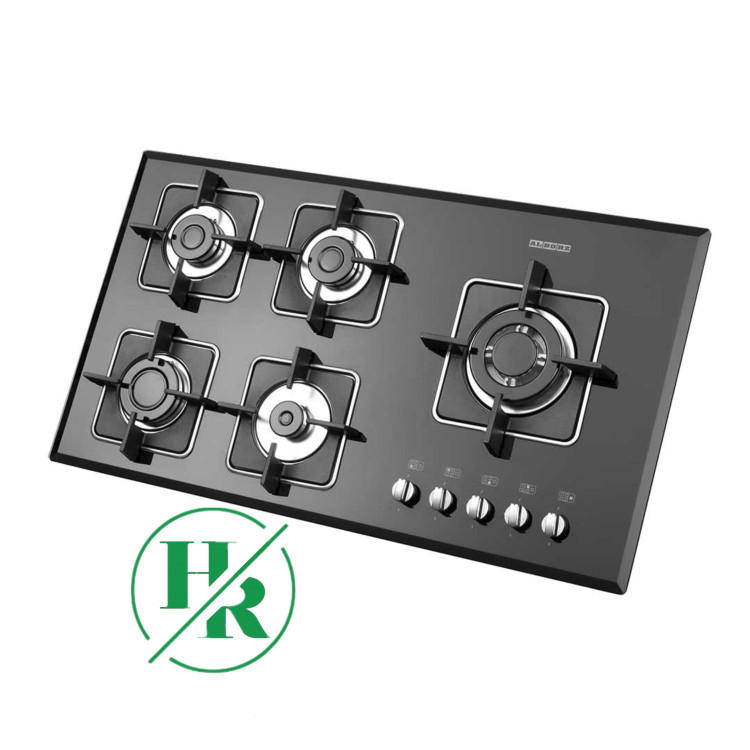 اجاق گاز شیشه ای ایرانی مدل G-5959 i برند استیل البرز L&R