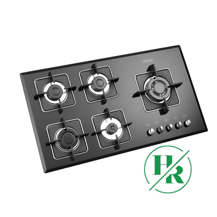 اجاق گاز شیشه ای ایرانی مدل G-5959 i برند استیل البرز L&R