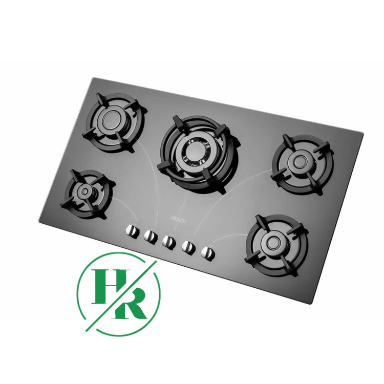 اجاق گاز شیشه ای ایرانی مدل G-5958 i برند استیل البرز