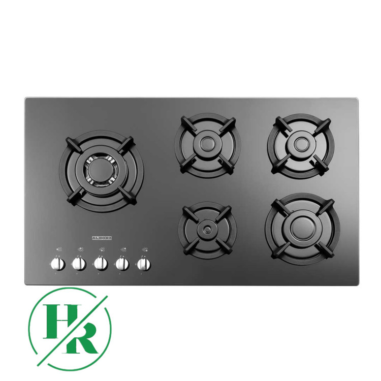 اجاق گاز شیشه ای ایرانی مدل G-5957 i برند استیل البرز L&R