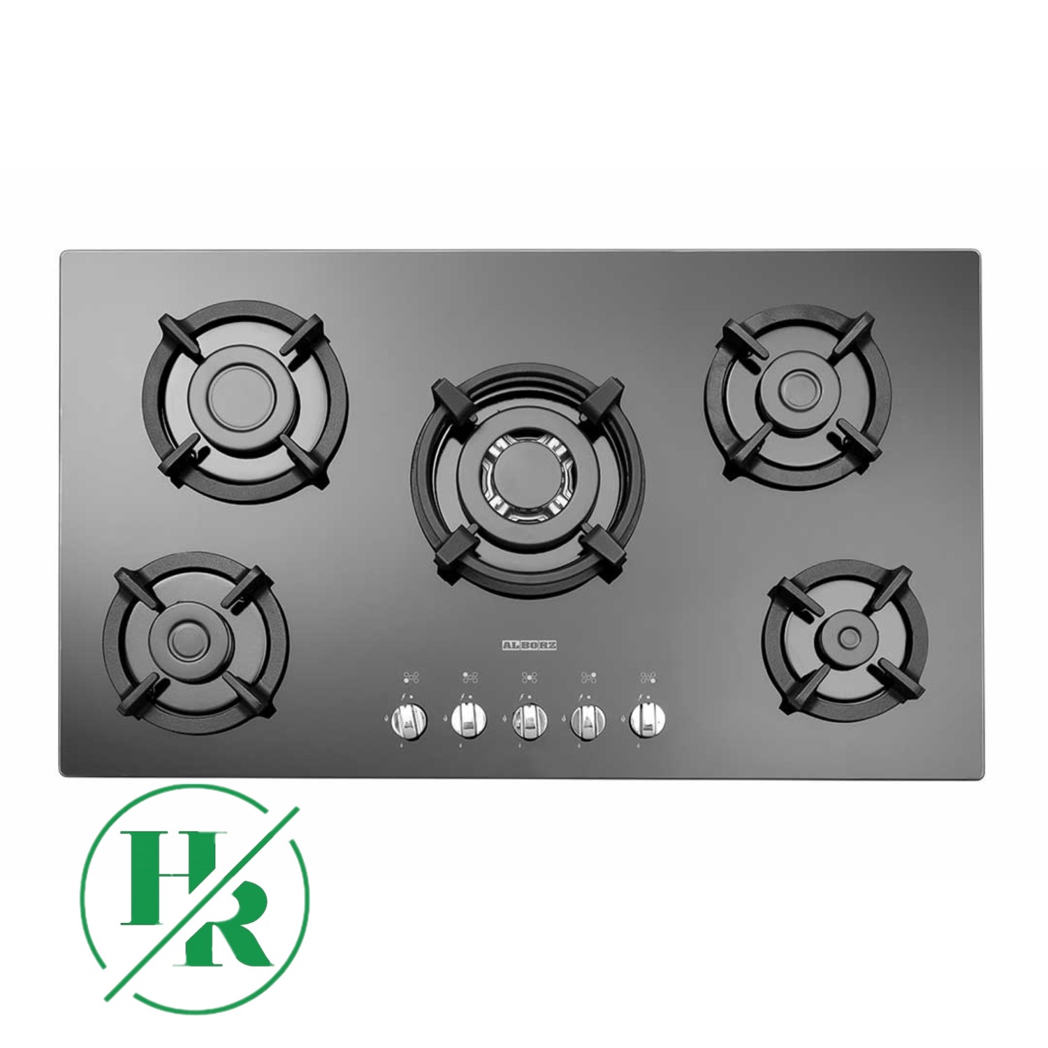 اجاق گاز شیشه ای ایرانی مدل G-5954 i برند استیل البرز