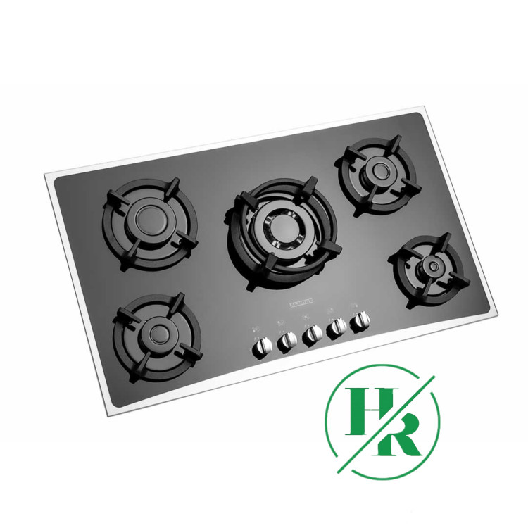 اجاق گاز شیشه ای استیل ایرانی مدل S-6125 i برند استیل البرز