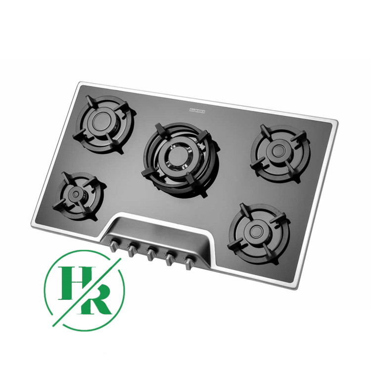 اجاق گاز شیشه ای ایرانی مدلG-5951 i برند استیل البرز